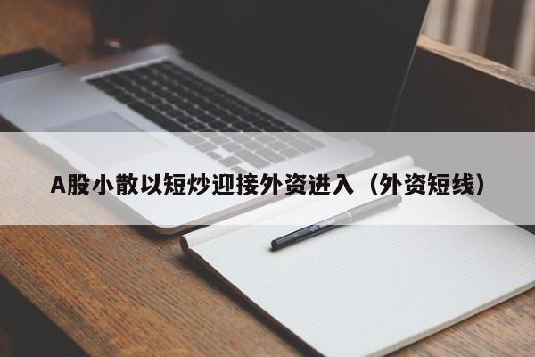 A股小散以短炒迎接外资进入（外资短线）