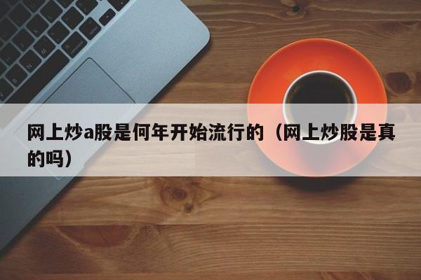 网上炒a股是何年开始流行的（网上炒股是真的吗）
